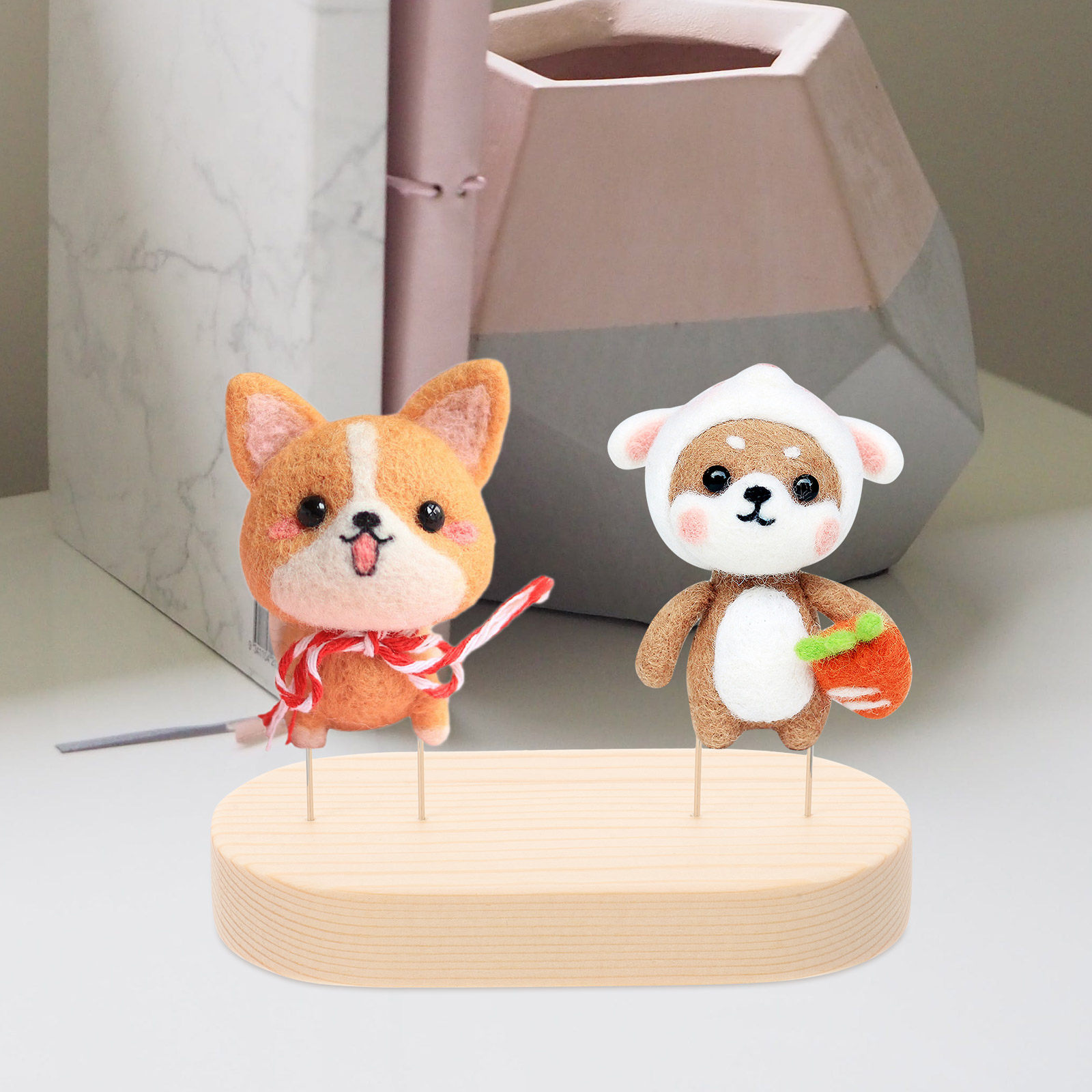 Needle Felting Display Stand W - Display Stand Wood recension och pris