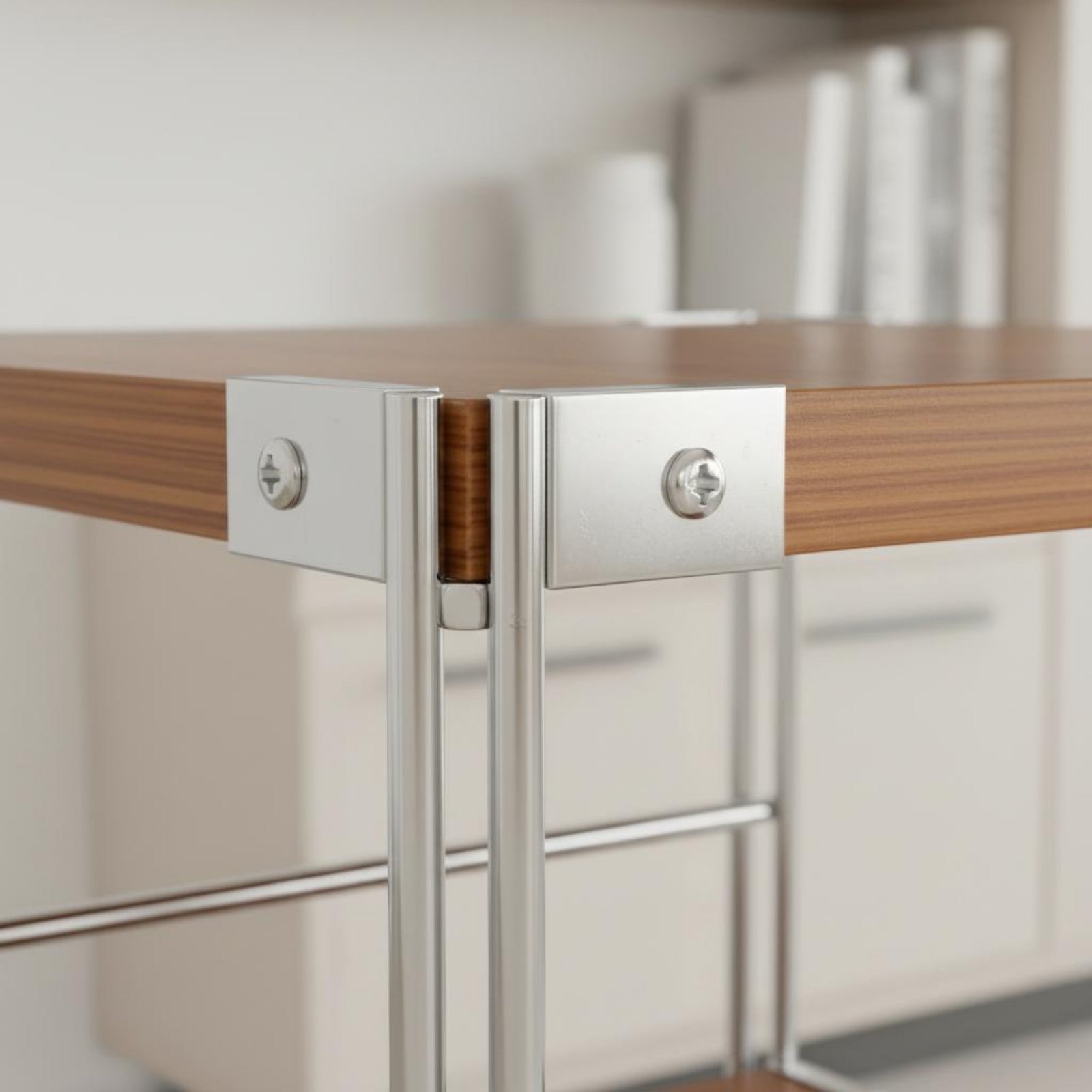 Narrow Floor Standing Shelf X- - Display Stand Wood recension och pris