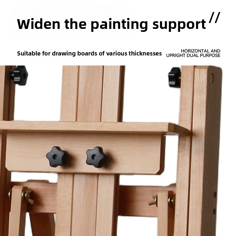 HXL Wooden Flat Vertical Easel - Display Stand Wood recension och pris