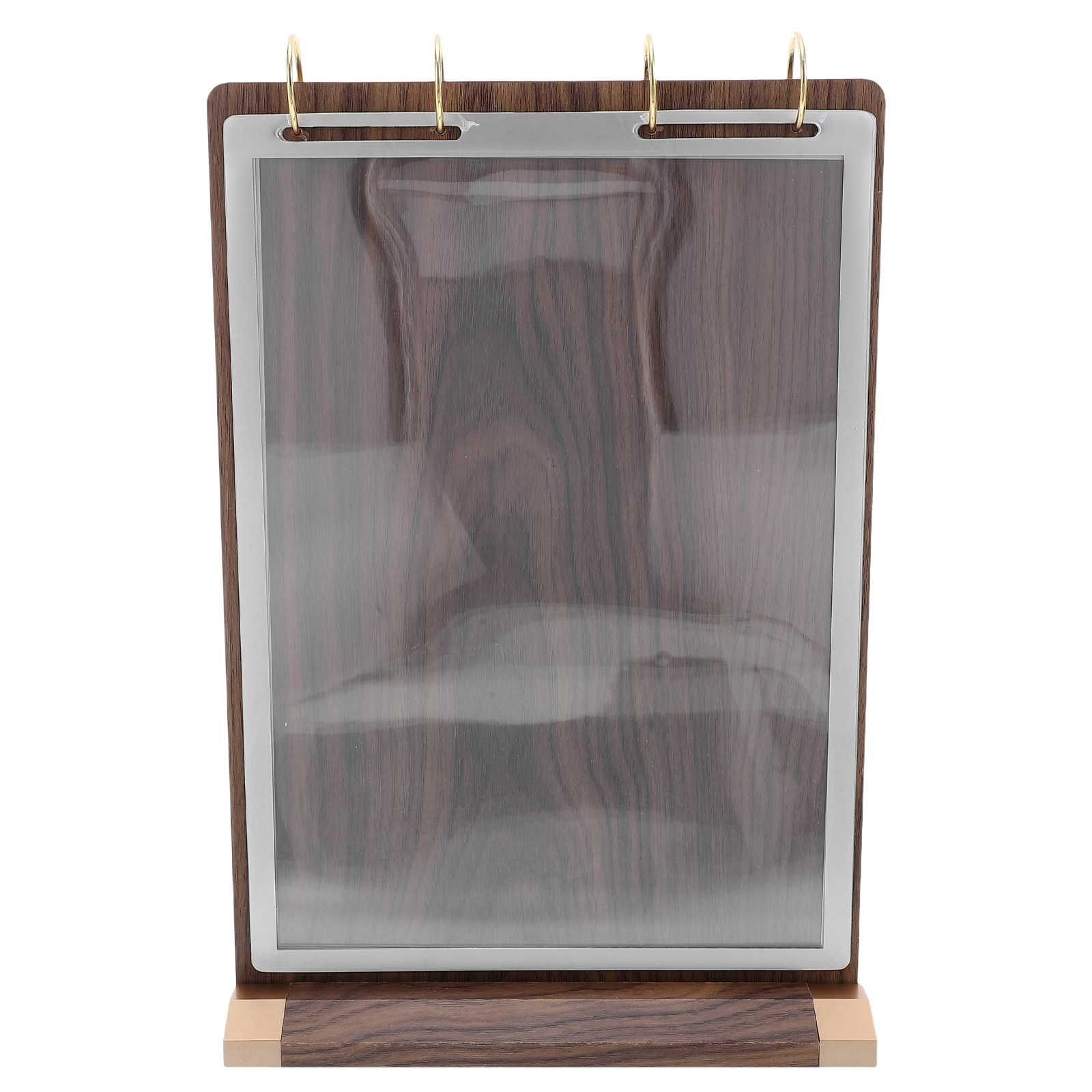 Walnut Wood A4 Menu Flip Displ - Display Stand Wood recension och pris