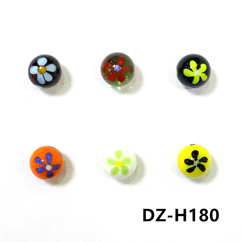 6pcs 16mm Colorful Rare Glass  - Bonsai Garden Gift recension och pris