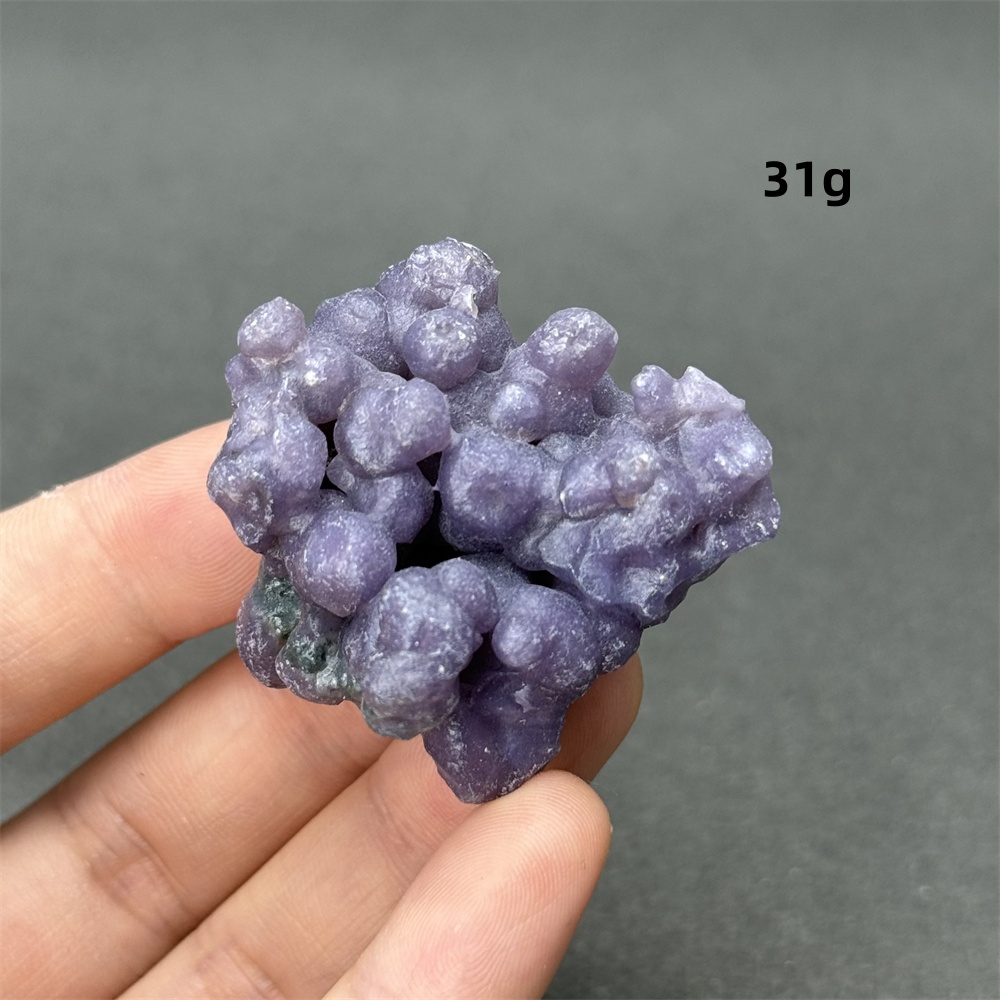 Natural Beautiful Grape Agate  - Bonsai Garden Gift recension och pris