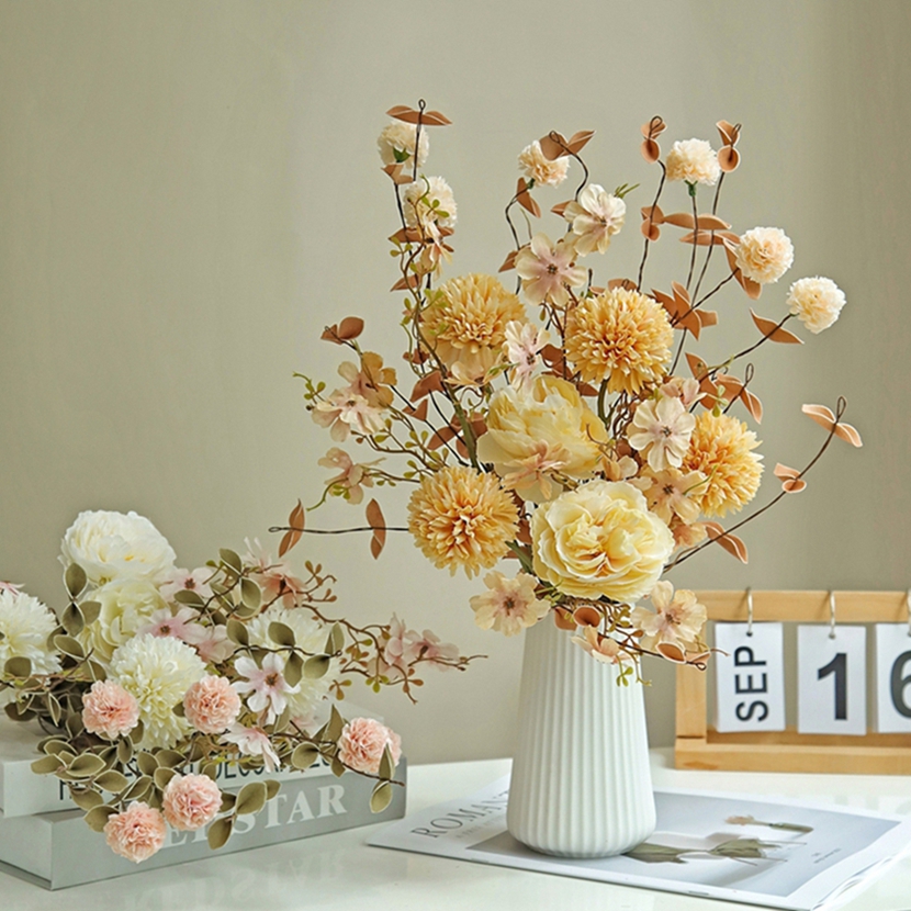 1Pc Silk Rose Artificial Flowe - Bonsai Garden Gift recension och pris