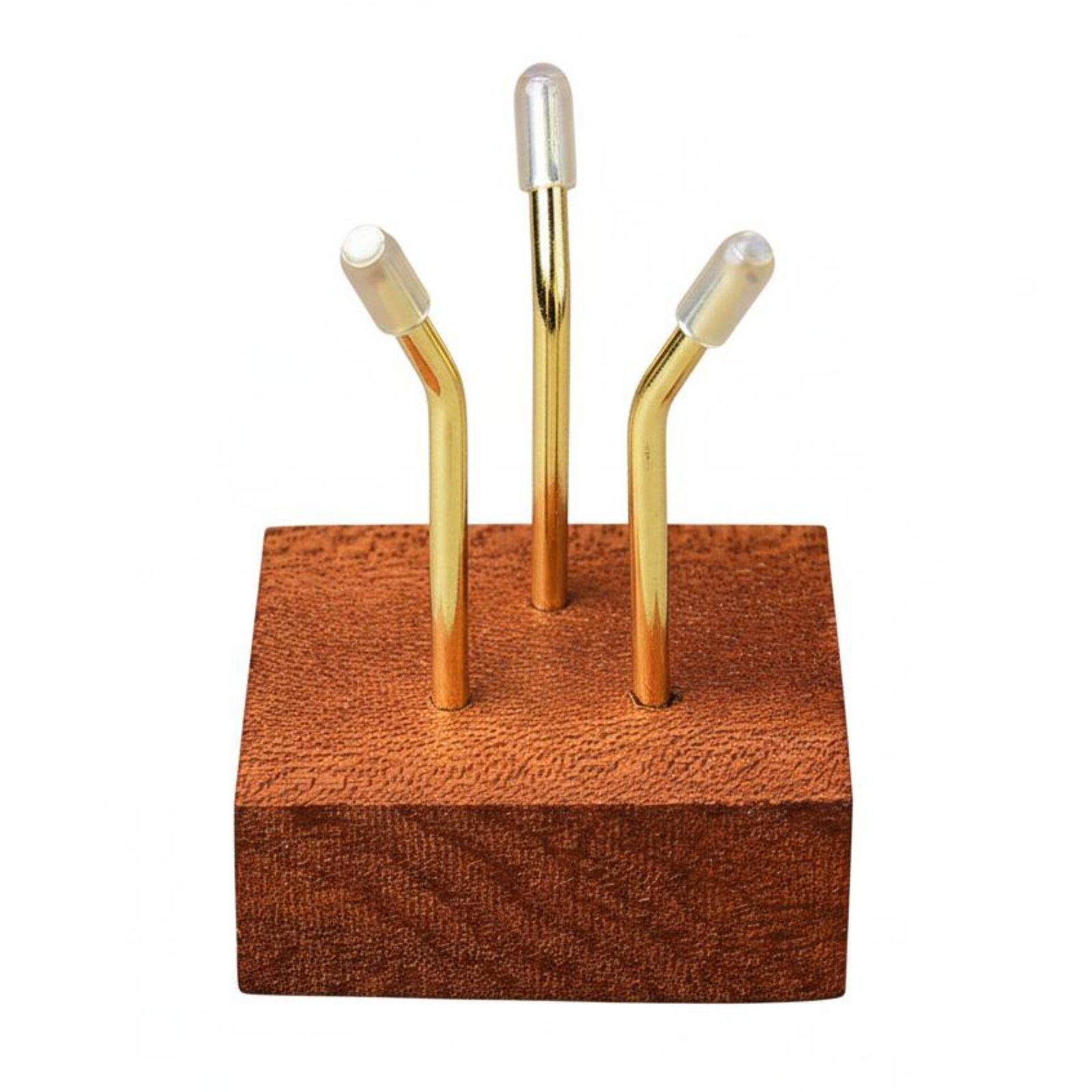 Solid Wood Crystal Base Stand  - Display Stand Wood recension och pris
