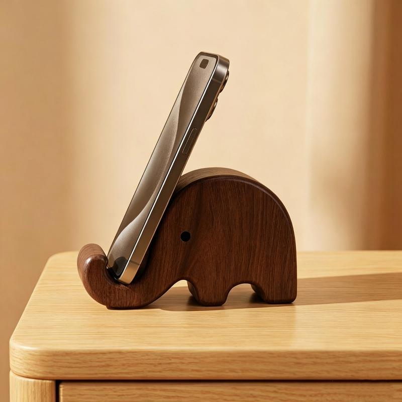 Simple Creative Solid Wood Bla - Display Stand Wood recension och pris