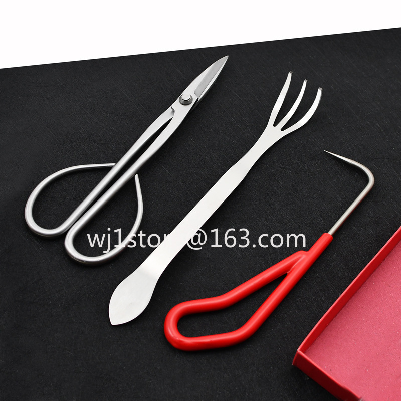 Stainless steel bonsai shears  - Root Hook Tool recension och pris