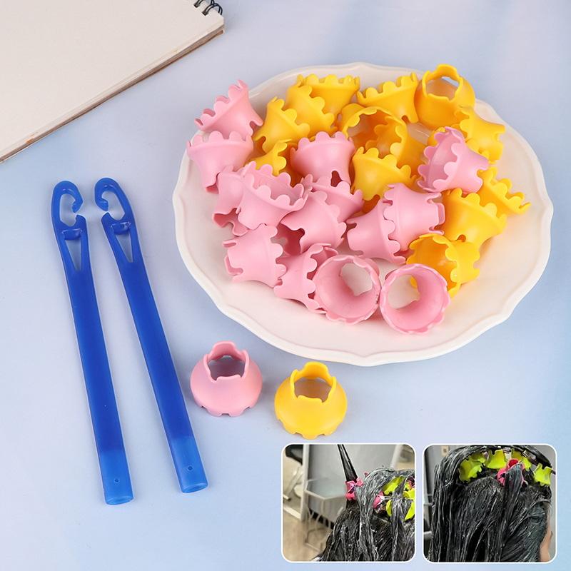 15/18Pcs Hair Root Perm Rods B - Root Hook Tool recension och pris