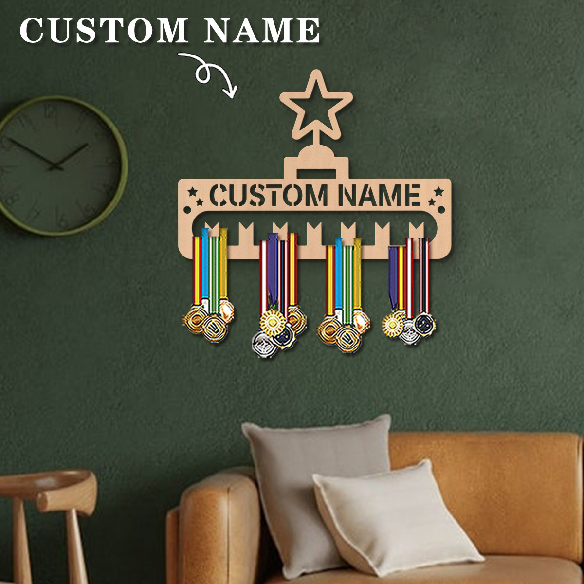 1pc Custom Modern Style Cartoo - Display Stand Wood recension och pris