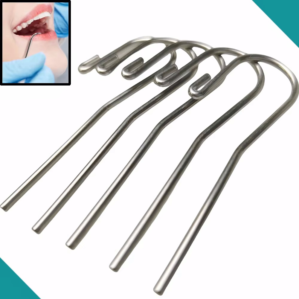 5Pcs/Pack Stainless Steel Dent - Root Hook Tool recension och pris