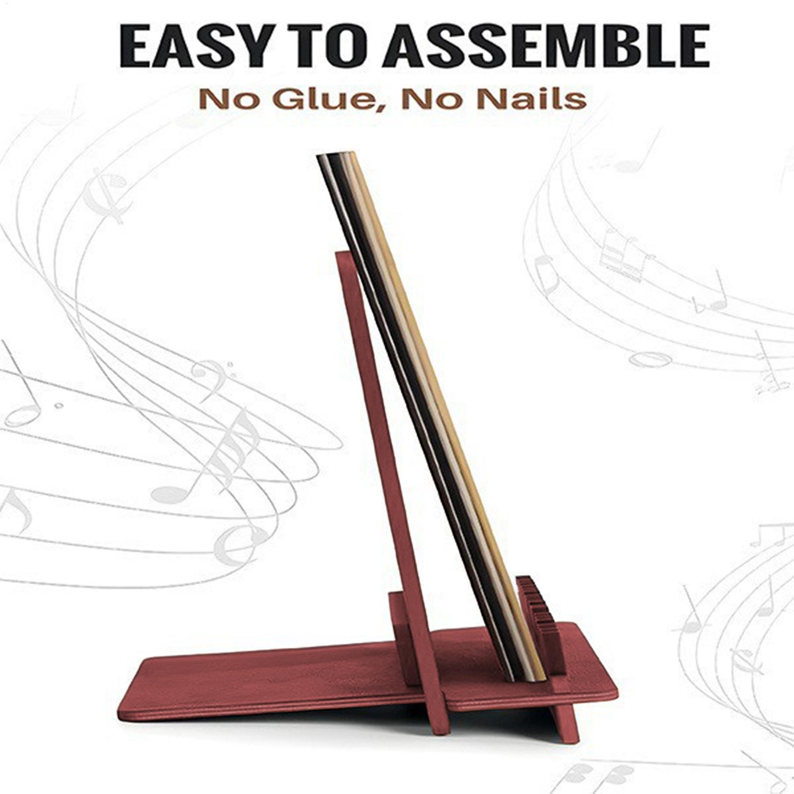 Wooden Record Holder Playing W - Display Stand Wood recension och pris