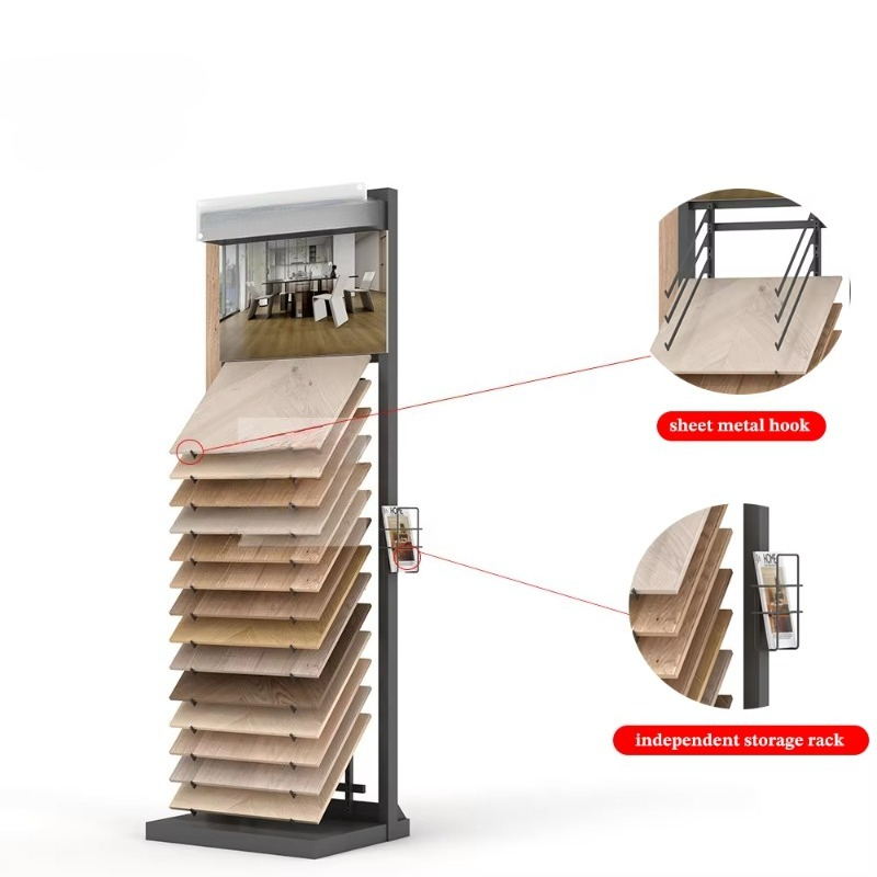 Customizable Metal & Wood Comb - Display Stand Wood recension och pris