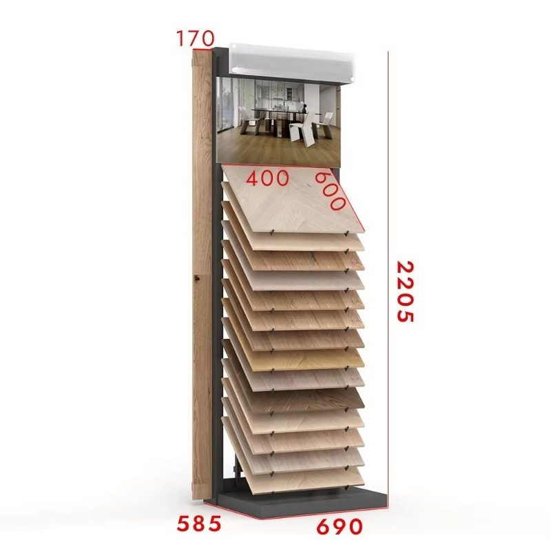 Customizable Metal & Wood Comb - Display Stand Wood recension och pris